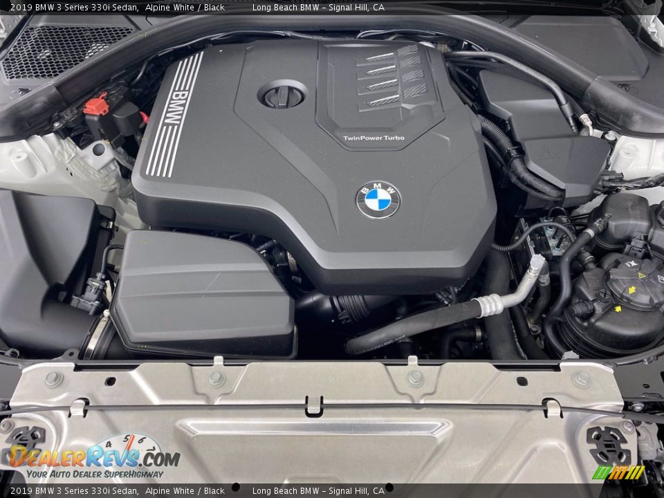 2019 BMW 3 Series 330i Sedan Alpine White / Black Photo #12