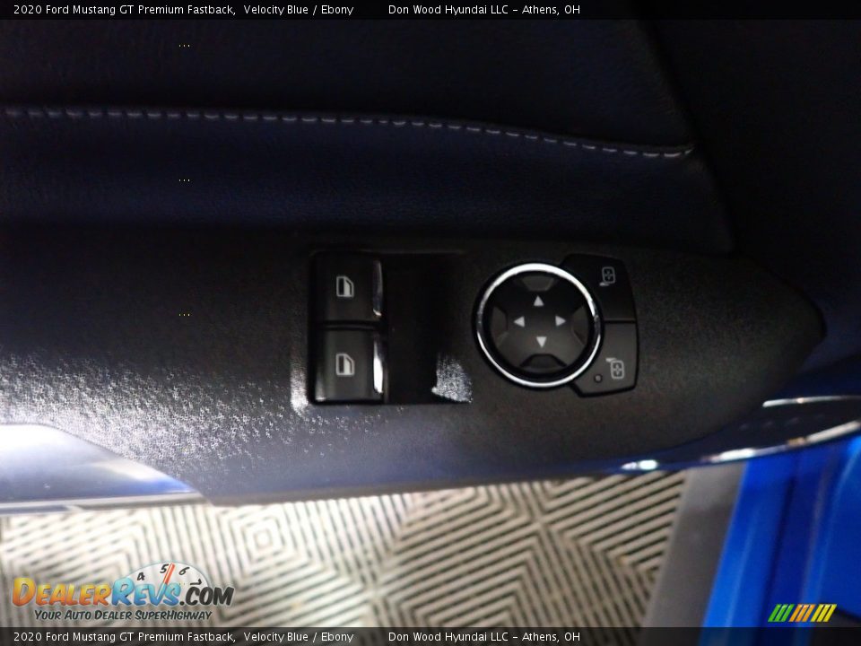 2020 Ford Mustang GT Premium Fastback Velocity Blue / Ebony Photo #22