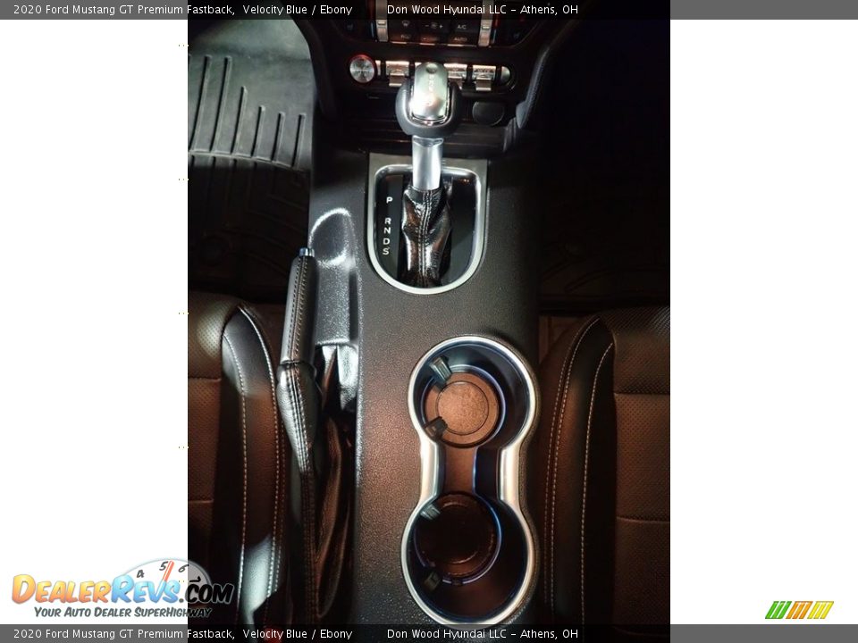 2020 Ford Mustang GT Premium Fastback Velocity Blue / Ebony Photo #34