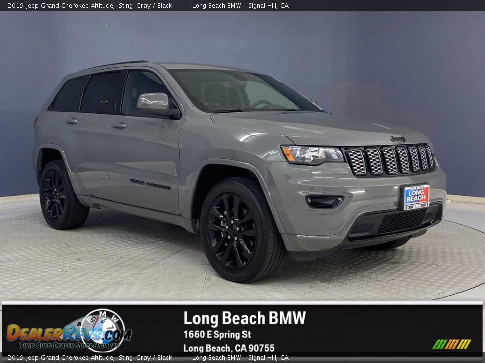 2019 Jeep Grand Cherokee Altitude Sting-Gray / Black Photo #1