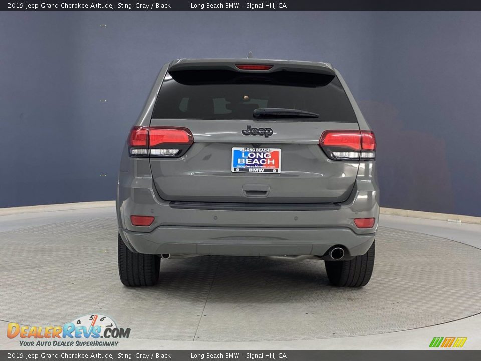 2019 Jeep Grand Cherokee Altitude Sting-Gray / Black Photo #4