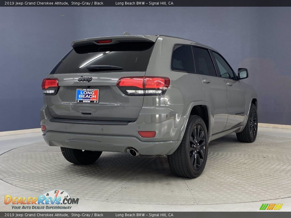 2019 Jeep Grand Cherokee Altitude Sting-Gray / Black Photo #5