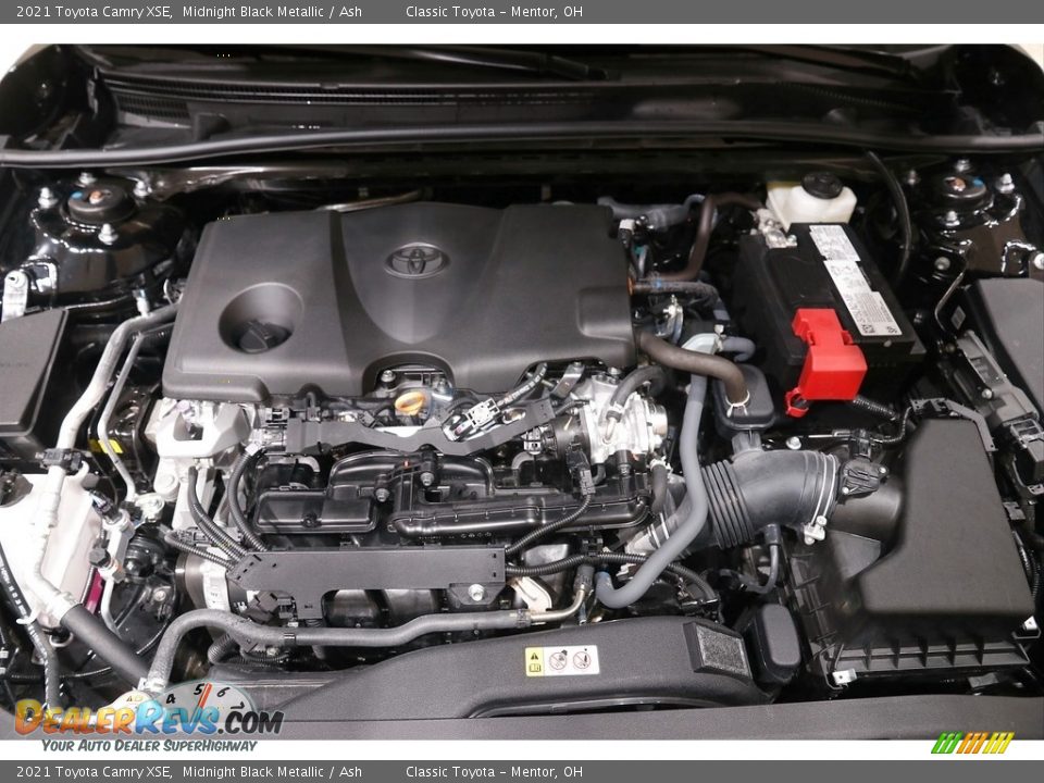 2021 Toyota Camry XSE Midnight Black Metallic / Ash Photo #20