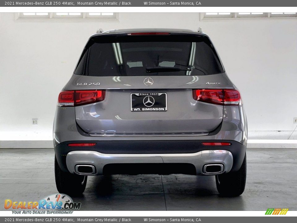 2021 Mercedes-Benz GLB 250 4Matic Mountain Grey Metallic / Black Photo #3