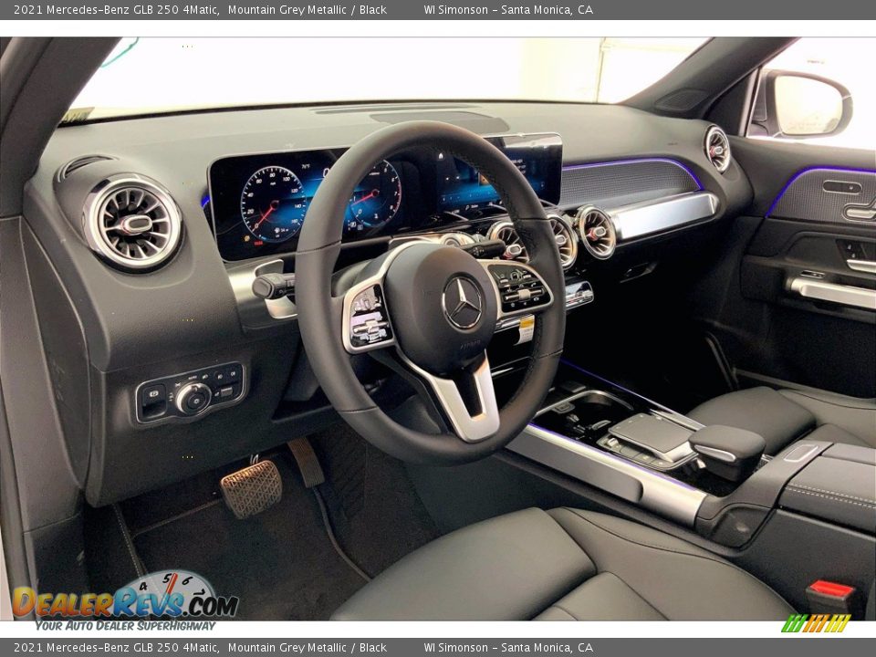 2021 Mercedes-Benz GLB 250 4Matic Mountain Grey Metallic / Black Photo #4