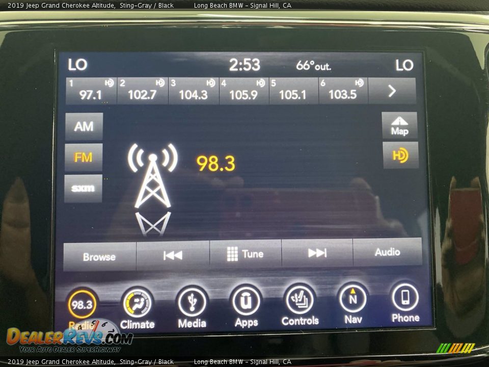 2019 Jeep Grand Cherokee Altitude Sting-Gray / Black Photo #23