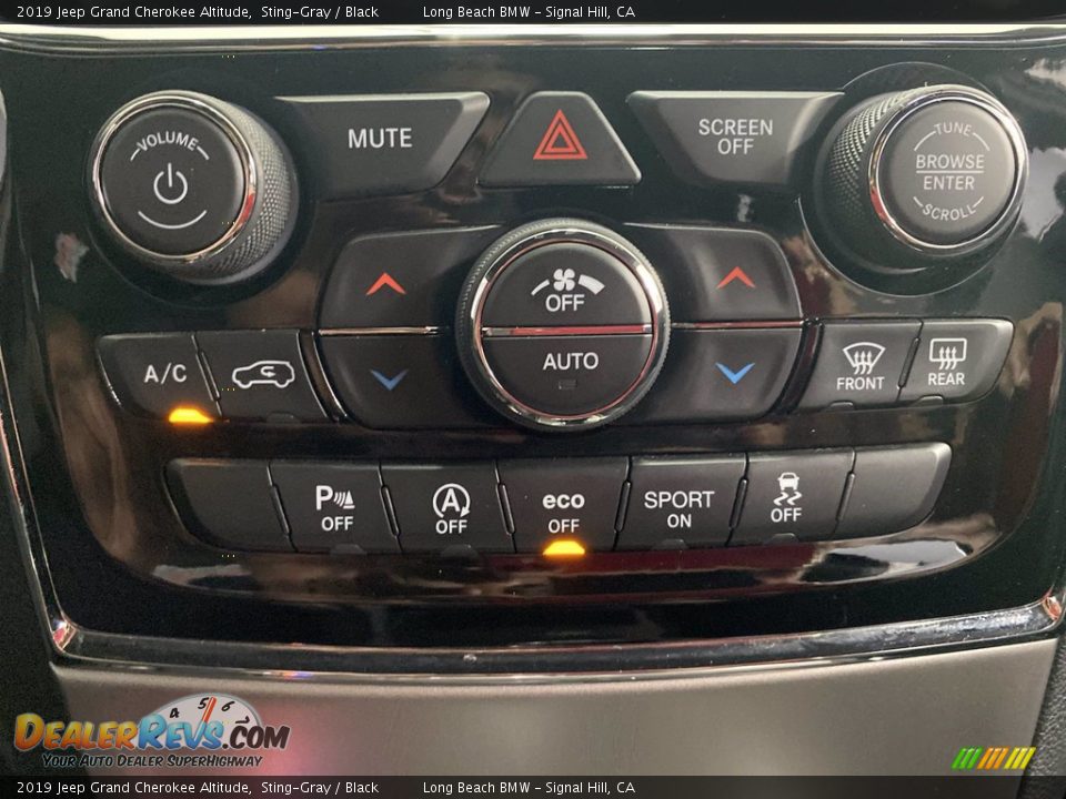 2019 Jeep Grand Cherokee Altitude Sting-Gray / Black Photo #26