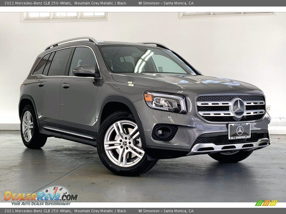 2021 Mercedes-Benz GLB 250 4Matic Mountain Grey Metallic / Black Photo #12