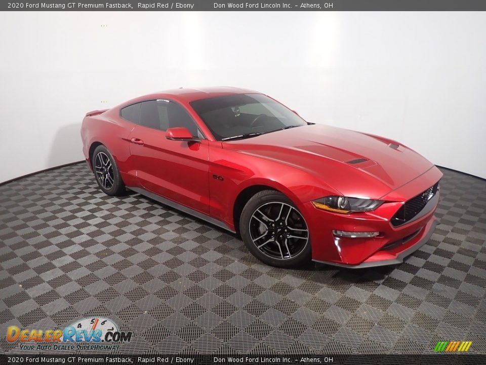 2020 Ford Mustang GT Premium Fastback Rapid Red / Ebony Photo #4