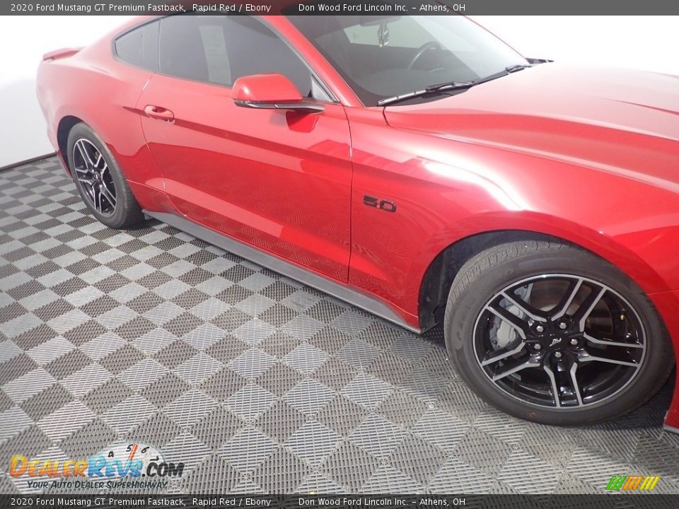 2020 Ford Mustang GT Premium Fastback Rapid Red / Ebony Photo #5