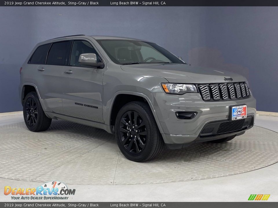 2019 Jeep Grand Cherokee Altitude Sting-Gray / Black Photo #35