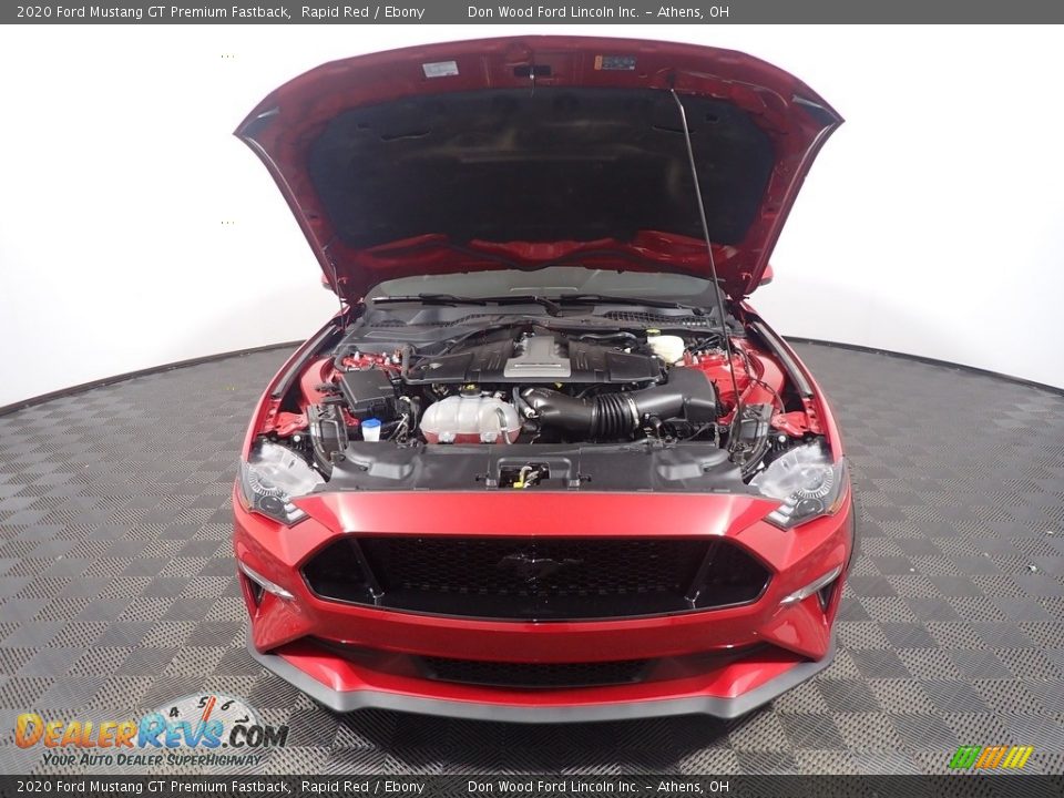 2020 Ford Mustang GT Premium Fastback Rapid Red / Ebony Photo #8