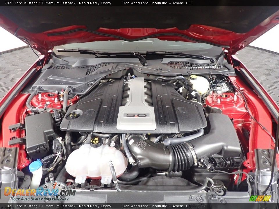 2020 Ford Mustang GT Premium Fastback Rapid Red / Ebony Photo #9