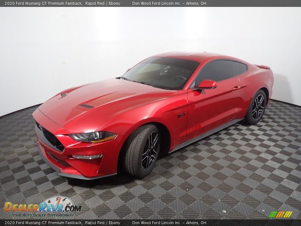 2020 Ford Mustang GT Premium Fastback Rapid Red / Ebony Photo #11