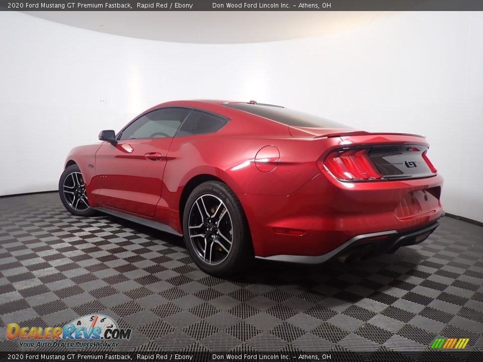 2020 Ford Mustang GT Premium Fastback Rapid Red / Ebony Photo #13