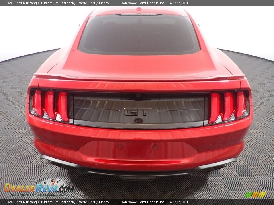2020 Ford Mustang GT Premium Fastback Rapid Red / Ebony Photo #15