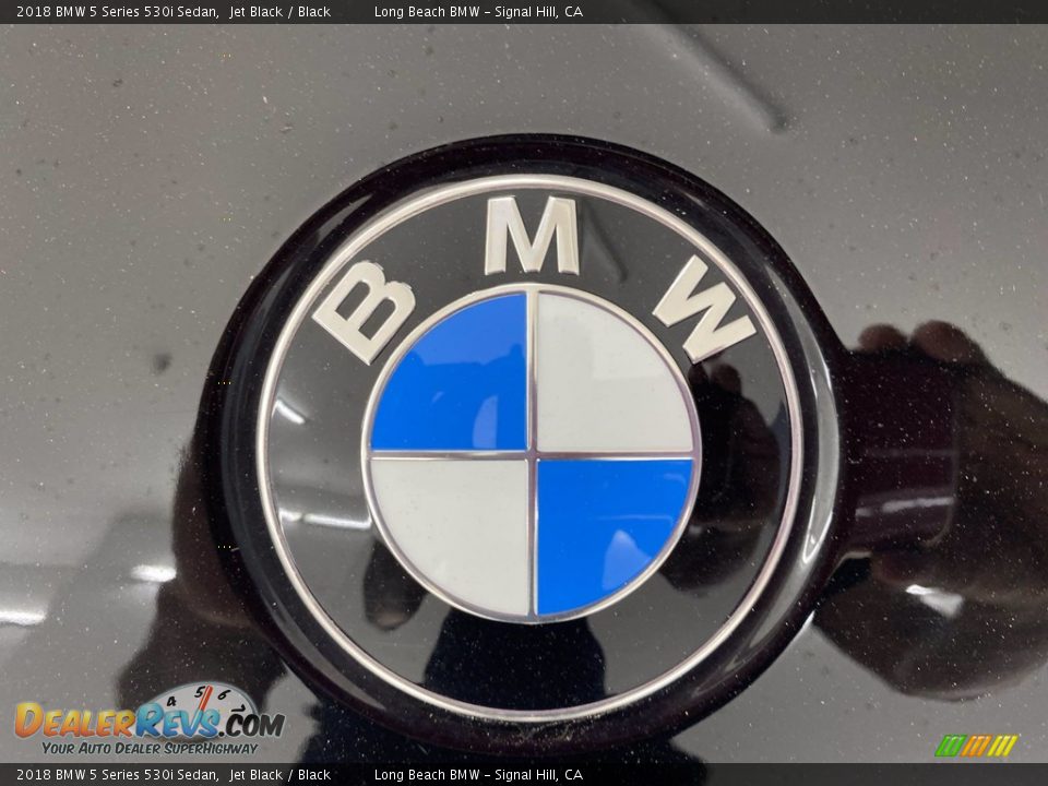 2018 BMW 5 Series 530i Sedan Jet Black / Black Photo #8
