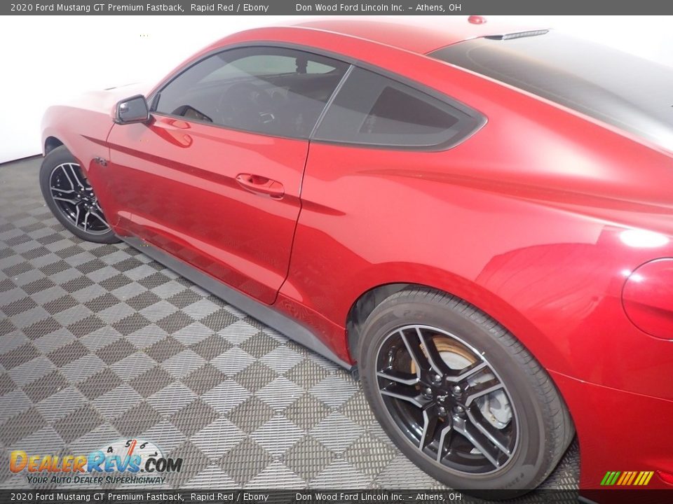 2020 Ford Mustang GT Premium Fastback Rapid Red / Ebony Photo #20