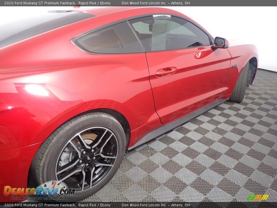 2020 Ford Mustang GT Premium Fastback Rapid Red / Ebony Photo #21