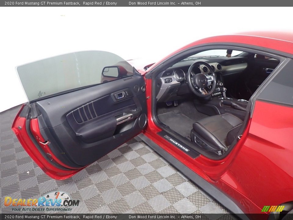 2020 Ford Mustang GT Premium Fastback Rapid Red / Ebony Photo #22