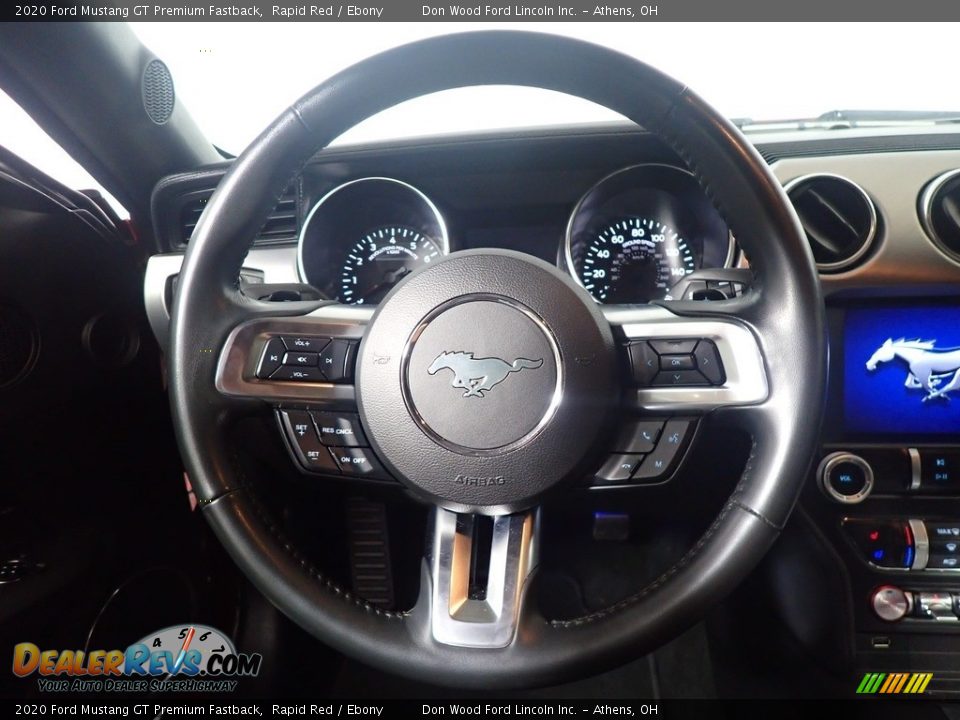 2020 Ford Mustang GT Premium Fastback Rapid Red / Ebony Photo #29