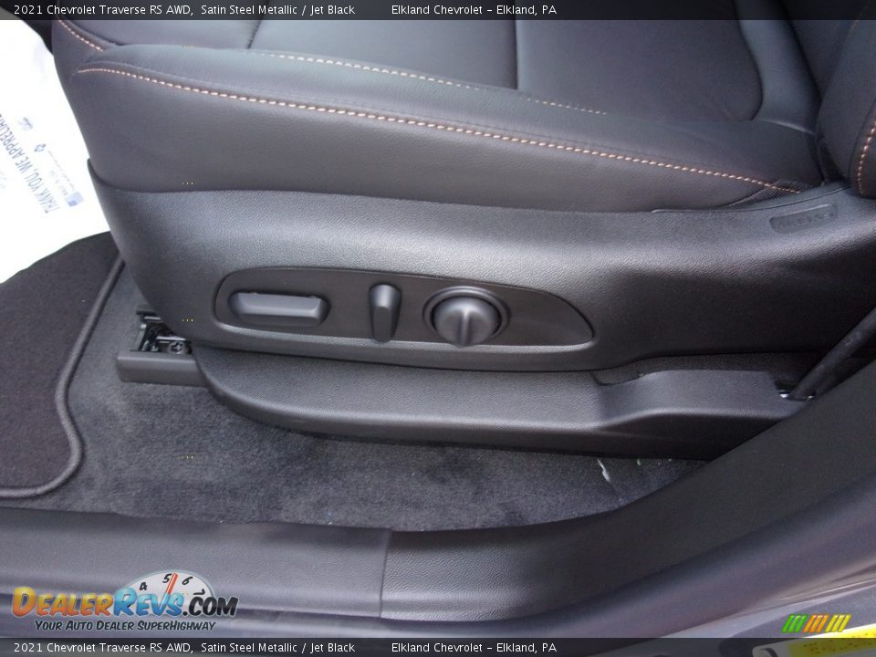 2021 Chevrolet Traverse RS AWD Satin Steel Metallic / Jet Black Photo #14