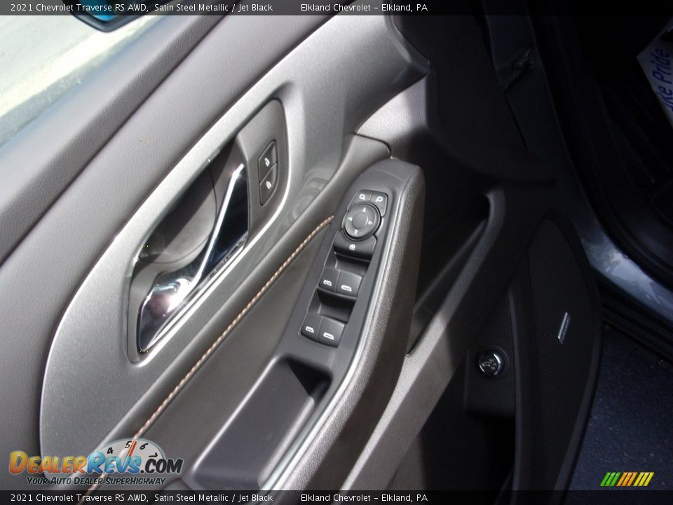 2021 Chevrolet Traverse RS AWD Satin Steel Metallic / Jet Black Photo #15