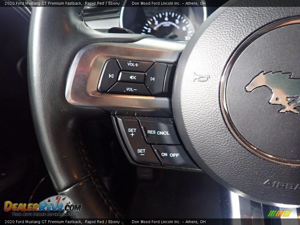 2020 Ford Mustang GT Premium Fastback Rapid Red / Ebony Photo #31