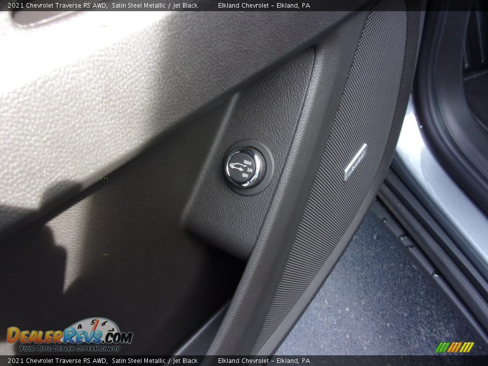 2021 Chevrolet Traverse RS AWD Satin Steel Metallic / Jet Black Photo #16