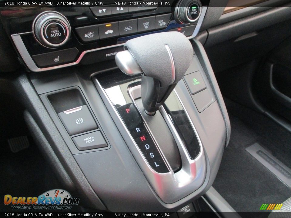 2018 Honda CR-V EX AWD Lunar Silver Metallic / Gray Photo #18