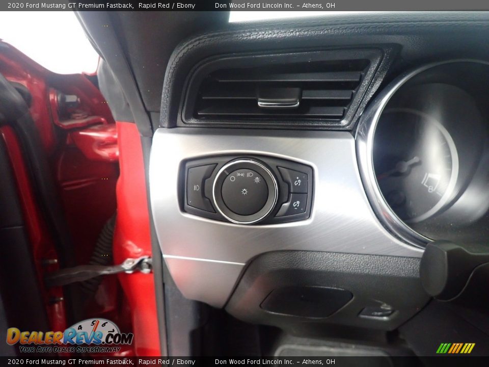 2020 Ford Mustang GT Premium Fastback Rapid Red / Ebony Photo #33