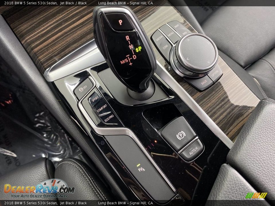 2018 BMW 5 Series 530i Sedan Jet Black / Black Photo #27