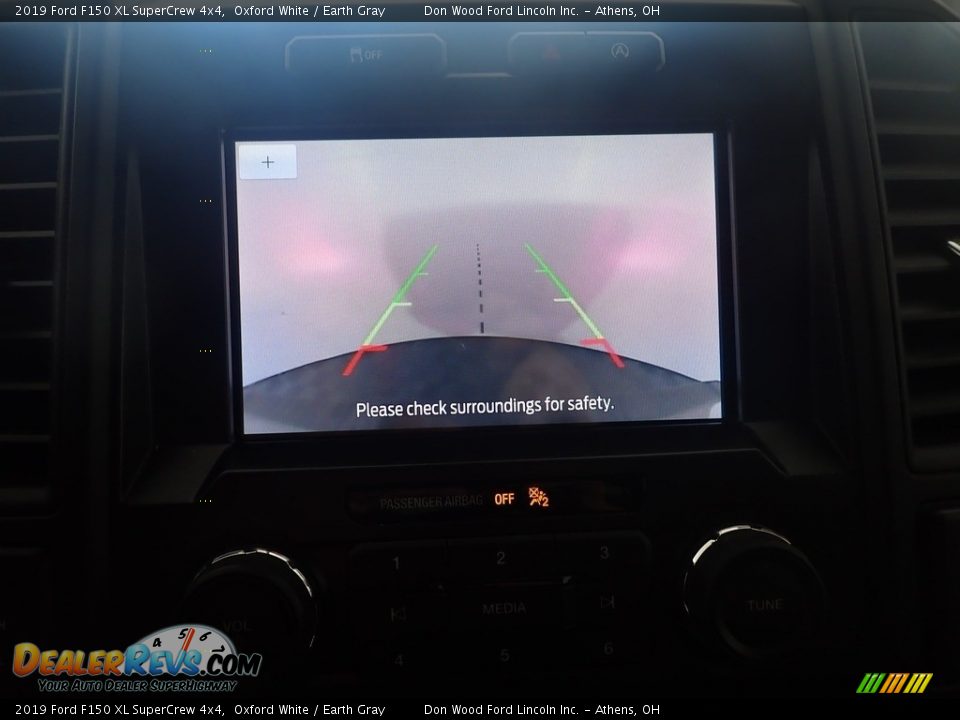 2019 Ford F150 XL SuperCrew 4x4 Oxford White / Earth Gray Photo #2