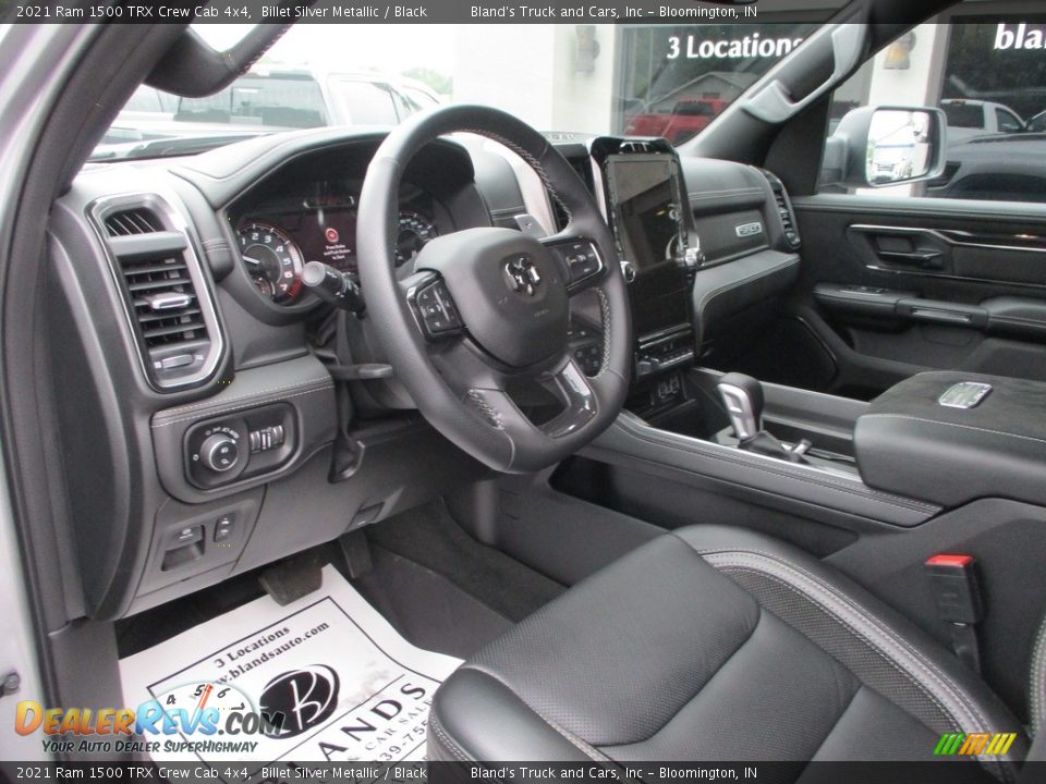 Black Interior - 2021 Ram 1500 TRX Crew Cab 4x4 Photo #6