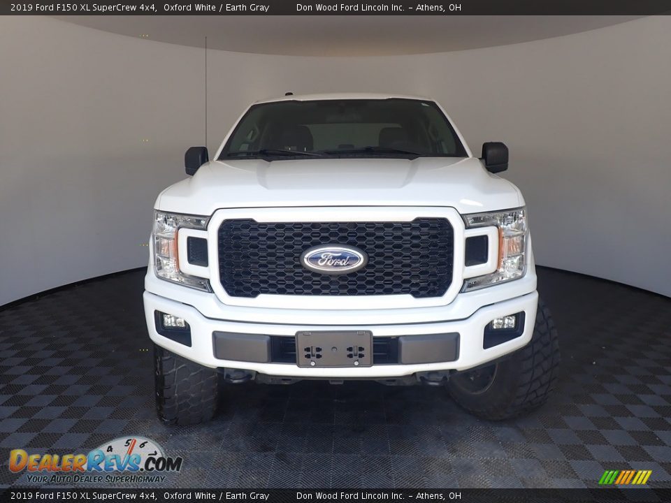 2019 Ford F150 XL SuperCrew 4x4 Oxford White / Earth Gray Photo #5