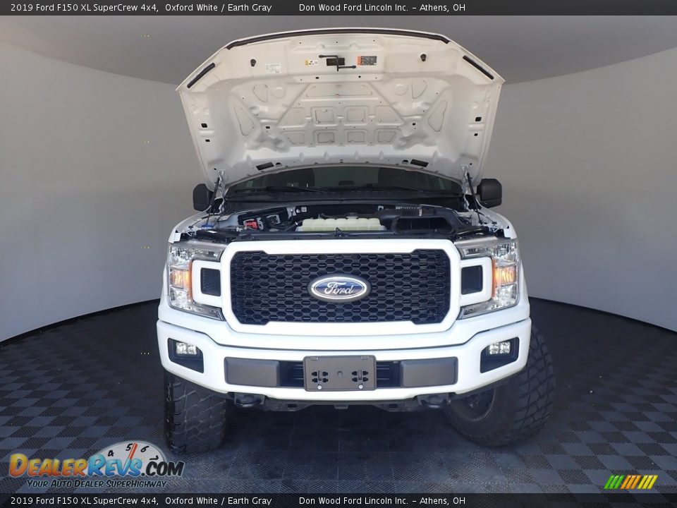 2019 Ford F150 XL SuperCrew 4x4 Oxford White / Earth Gray Photo #6