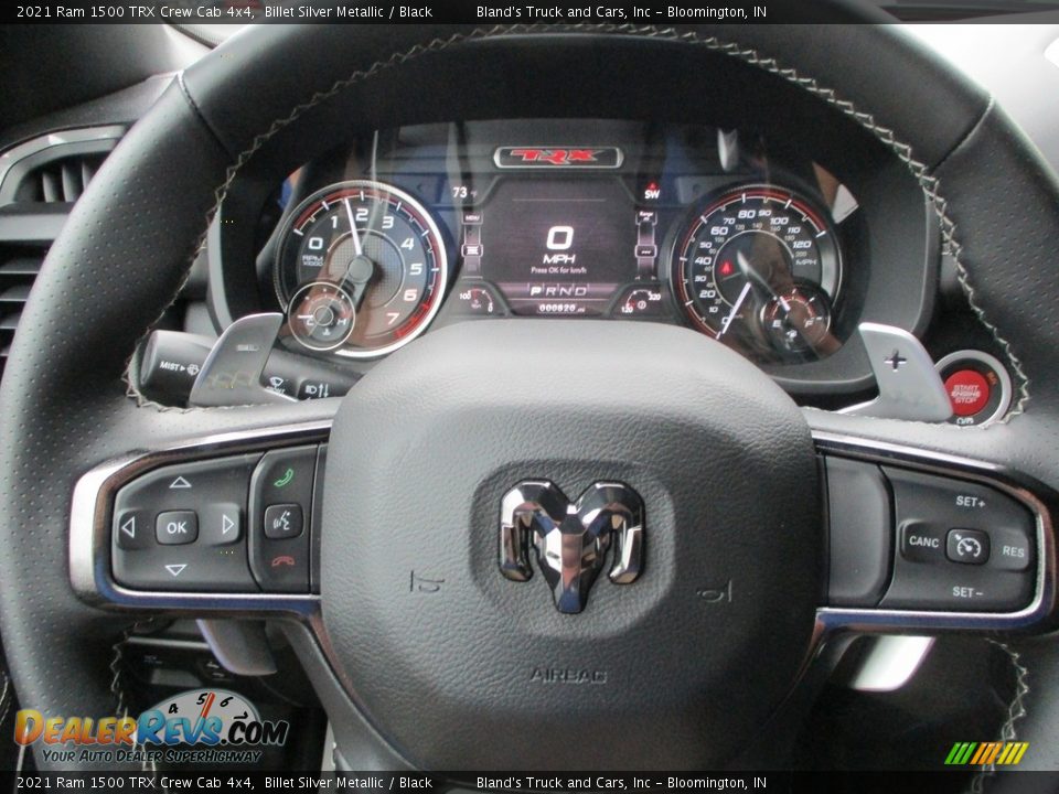 2021 Ram 1500 TRX Crew Cab 4x4 Steering Wheel Photo #13