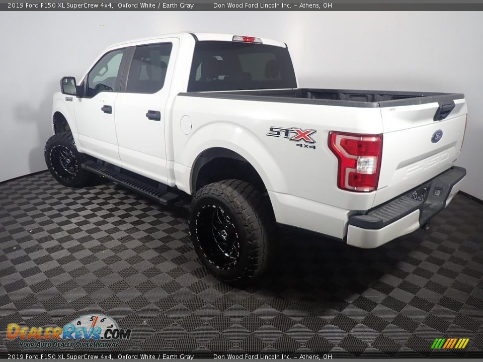 2019 Ford F150 XL SuperCrew 4x4 Oxford White / Earth Gray Photo #12
