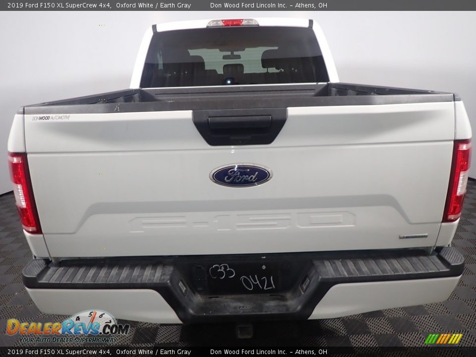 2019 Ford F150 XL SuperCrew 4x4 Oxford White / Earth Gray Photo #13