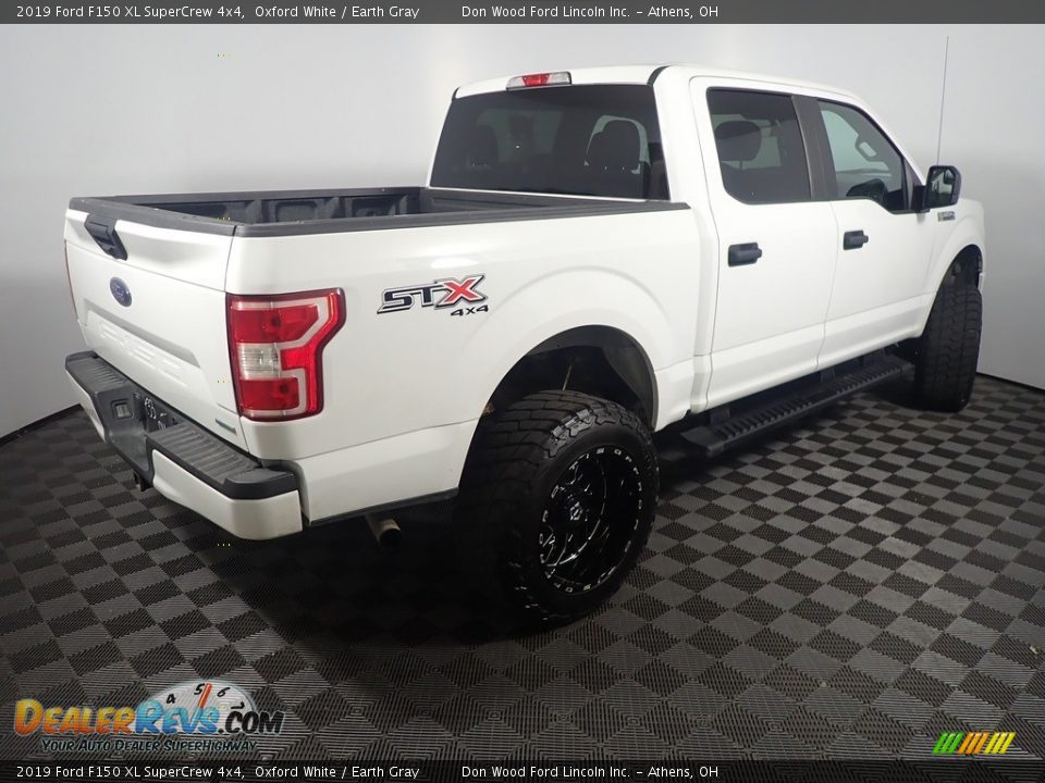 2019 Ford F150 XL SuperCrew 4x4 Oxford White / Earth Gray Photo #16
