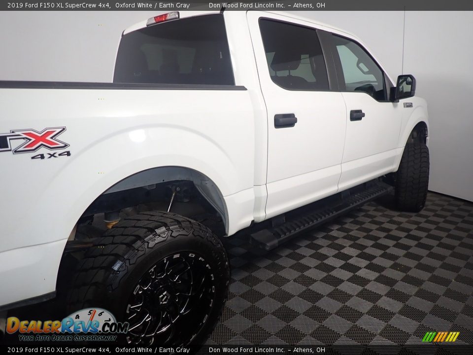 2019 Ford F150 XL SuperCrew 4x4 Oxford White / Earth Gray Photo #18