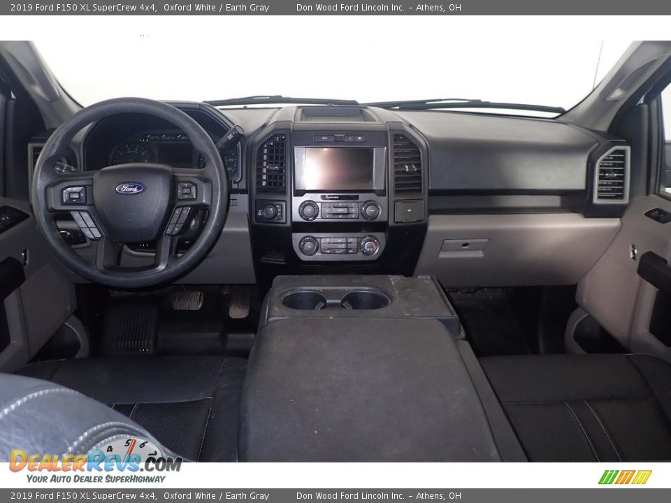 2019 Ford F150 XL SuperCrew 4x4 Oxford White / Earth Gray Photo #23