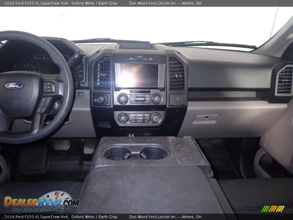 2019 Ford F150 XL SuperCrew 4x4 Oxford White / Earth Gray Photo #24