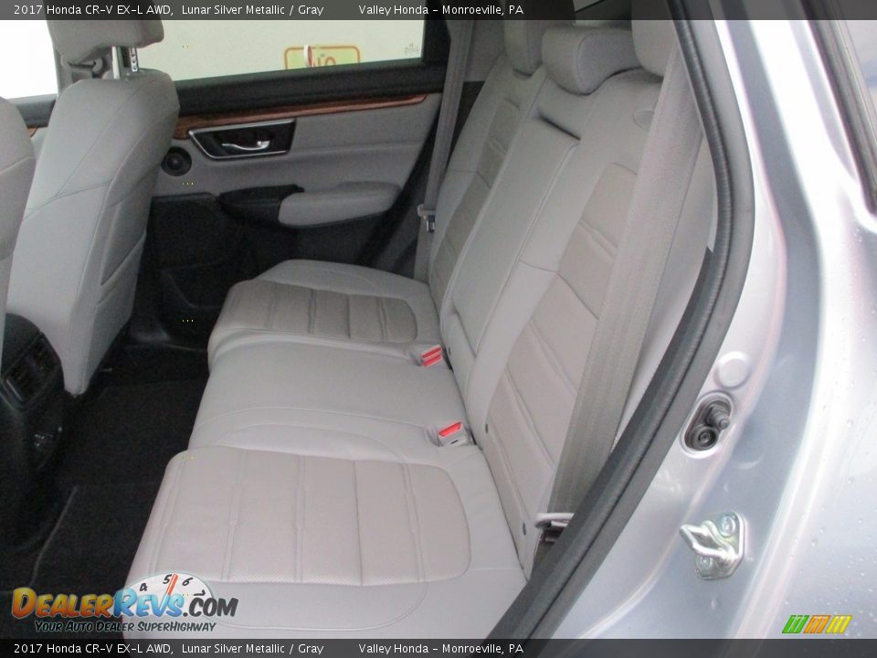 2017 Honda CR-V EX-L AWD Lunar Silver Metallic / Gray Photo #13