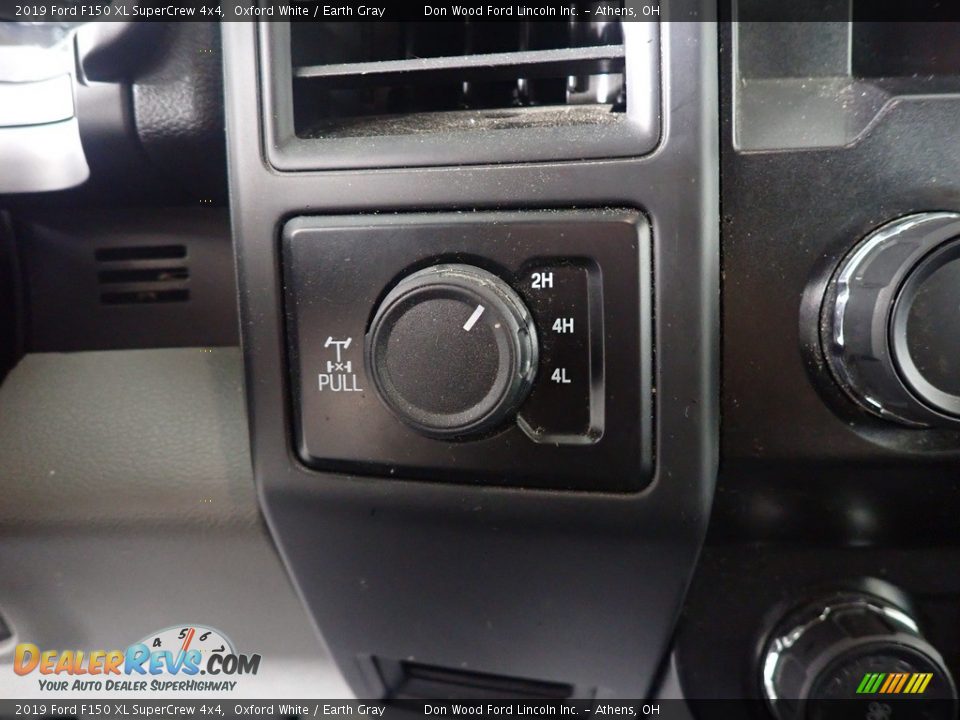 2019 Ford F150 XL SuperCrew 4x4 Oxford White / Earth Gray Photo #31
