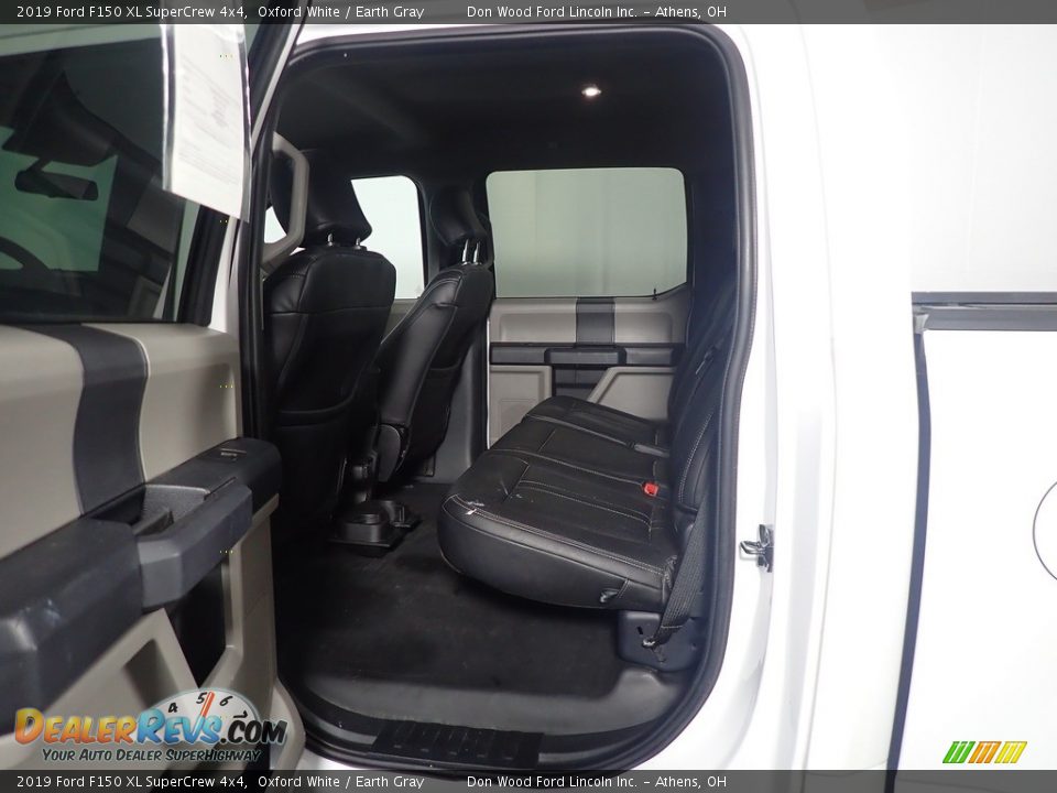 2019 Ford F150 XL SuperCrew 4x4 Oxford White / Earth Gray Photo #33