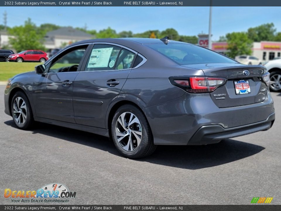 2022 Subaru Legacy Premium Crystal White Pearl / Slate Black Photo #6