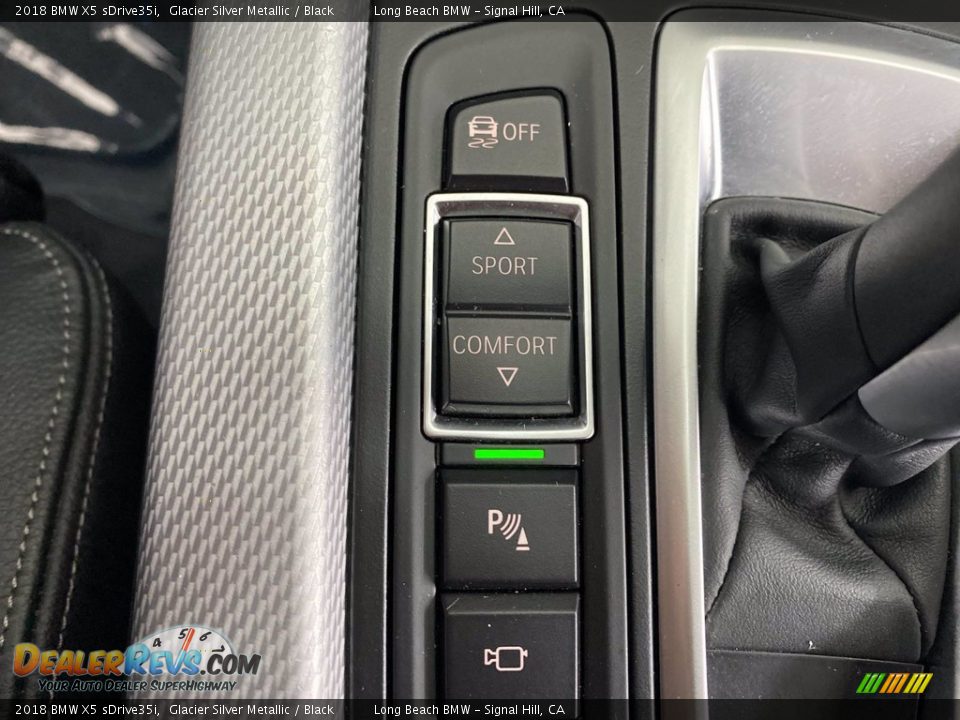 2018 BMW X5 sDrive35i Glacier Silver Metallic / Black Photo #28
