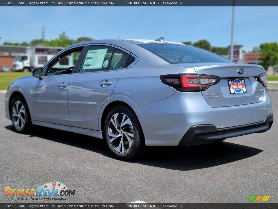 2022 Subaru Legacy Premium Ice Silver Metallic / Titanium Gray Photo #6