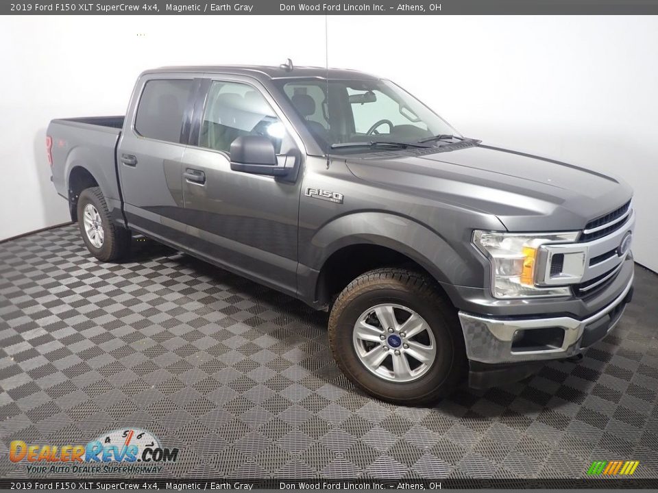 2019 Ford F150 XLT SuperCrew 4x4 Magnetic / Earth Gray Photo #3